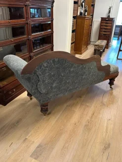 Pamono Antique Mahogany Chaise Lounge Clearance