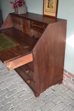 Pamono Antique Mahogany Secretaire, 1860 New