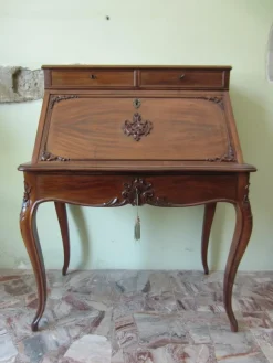Pamono Antique Mahogany Writers Desk Sale