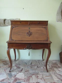 Pamono Antique Mahogany Writers Desk Sale