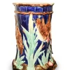 Pamono Antique Majolica Ceramic Garden Stool from Thomas Forester & Sons Sale