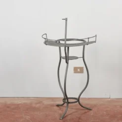 Pamono Antique Mirror with Sink on Iron Stand New