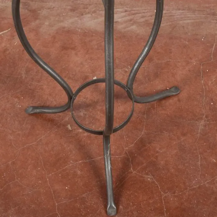 Pamono Antique Mirror with Sink on Iron Stand New