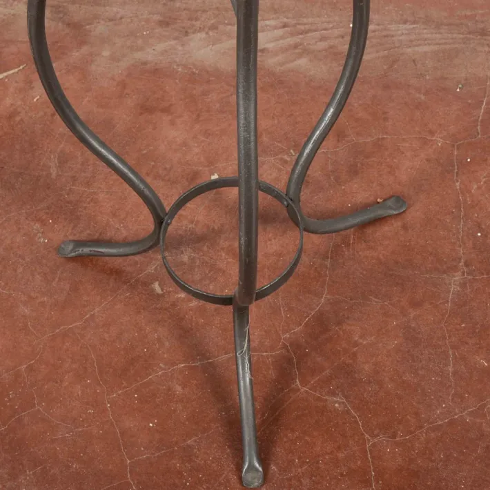 Pamono Antique Mirror with Sink on Iron Stand New