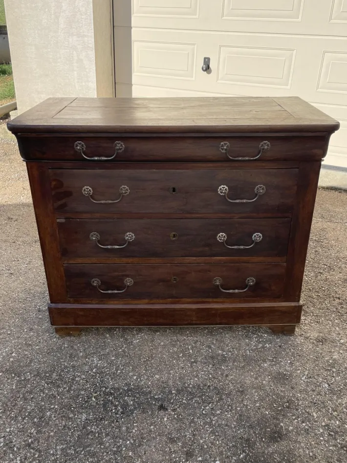 Pamono Antique Napoleon Style Chest of Drawers, 1700s