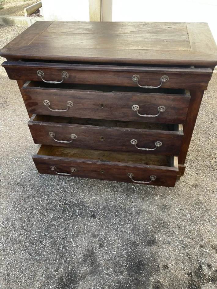 Pamono Antique Napoleon Style Chest of Drawers, 1700s