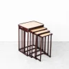 Pamono Antique Nesting Tables by Prof. Josef Hoffmann for Jacob & Josef Kohn, 1905, Set of 4 New