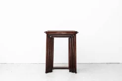 Pamono Antique Nesting Tables by Prof. Josef Hoffmann for Jacob & Josef Kohn, 1905, Set of 4 New