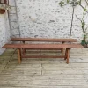 Pamono Antique Oak Benches, 1960s, Set of 2 Hot