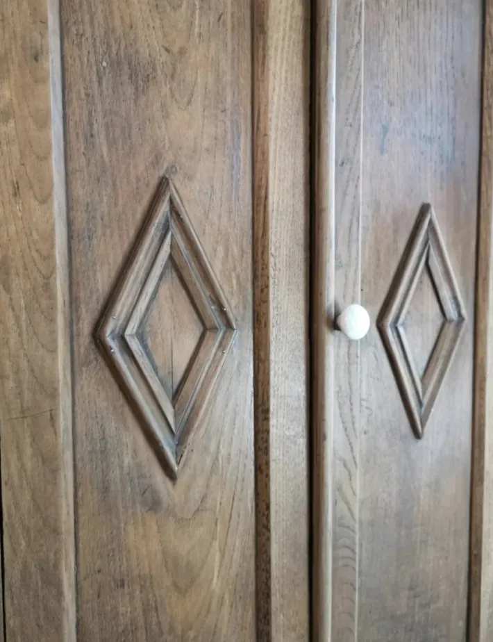 Pamono Antique Oak Corner Cabinets, 1890, Set of 2 Best