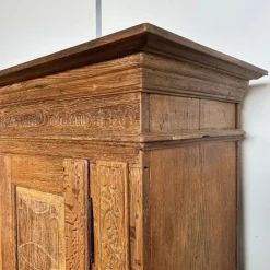 Pamono Antique Oak Cupboard, Germany, 1836