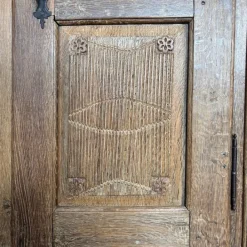 Pamono Antique Oak Cupboard, Germany, 1836