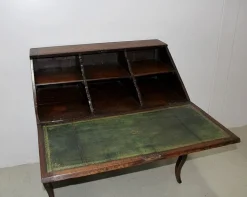 Pamono Antique Oak Secretary Desk Hot
