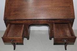 Pamono Antique Oak Secretary Desk Hot