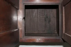 Pamono Antique Oak Secretary Desk Hot