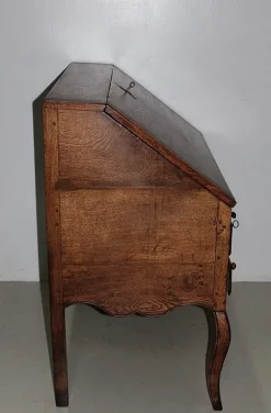 Pamono Antique Oak Secretary Desk Hot