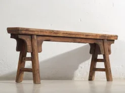 Pamono Antique Oriental Bench, 1870s New