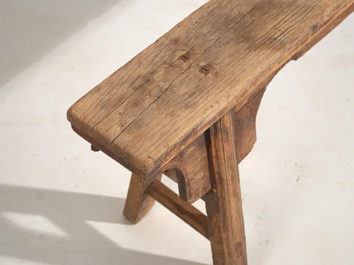 Pamono Antique Oriental Bench, 1870s New