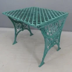 Pamono Antique Painted Wrought Iron Garden Table New