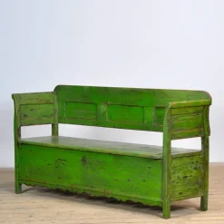 Pamono Antique Pine Bench, 1920s New