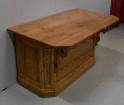 Pamono Antique PInewood Shop Counter, 1900s Online