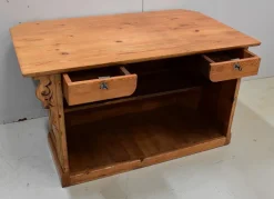 Pamono Antique PInewood Shop Counter, 1900s Online