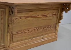 Pamono Antique PInewood Shop Counter, 1900s Online