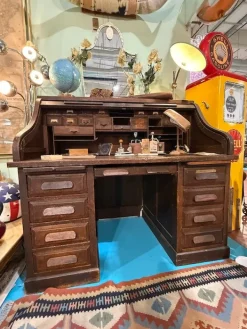 Pamono Antique Postal Desk, 1800s Clearance