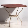 Pamono Antique Red Garden Table, 1920s Online