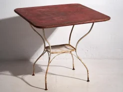 Pamono Antique Red Garden Table, 1920s Online