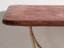 Pamono Antique Red Garden Table, 1920s Online