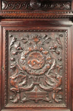 Pamono Antique Renaissance Style Carved Sideboard Best