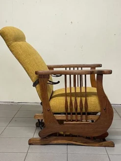 Pamono Antique Rocking Chair, 1890s Outlet