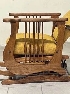 Pamono Antique Rocking Chair, 1890s Outlet
