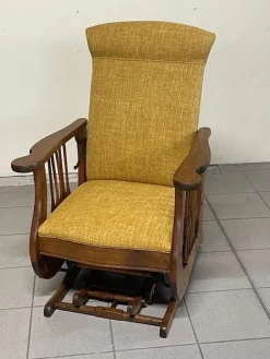 Pamono Antique Rocking Chair, 1890s Outlet