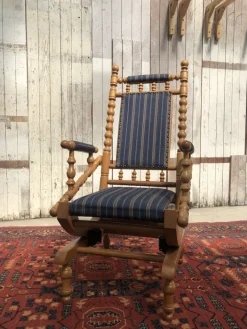 Pamono Antique Rocking Chair, 19th Century Discount