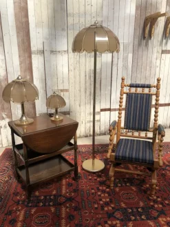 Pamono Antique Rocking Chair, 19th Century Discount