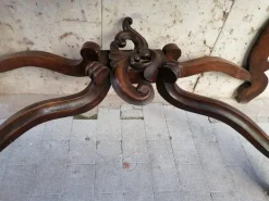 Pamono Antique Rosewood Console Tables, Set of 2