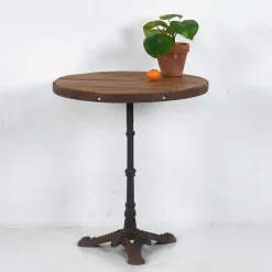 Pamono Antique Round Terrace Table, 1900s Sale