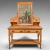 Pamono Antique Scottish Victorian Satinwood Dressing Table Hot