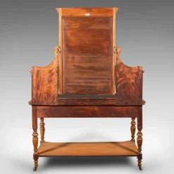 Pamono Antique Scottish Victorian Satinwood Dressing Table Hot