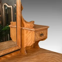 Pamono Antique Scottish Victorian Satinwood Dressing Table Hot