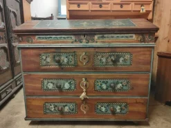 Pamono Antique Secretaire in Pine, 1850 New