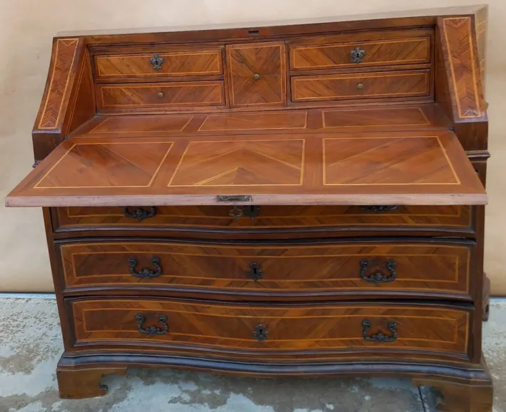 Pamono Antique Secretaire with Flap New