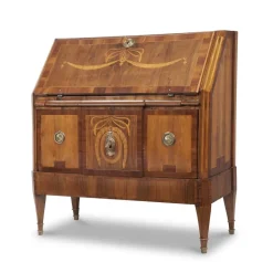 Pamono Antique Secretary in Walnut, 1780s Discount