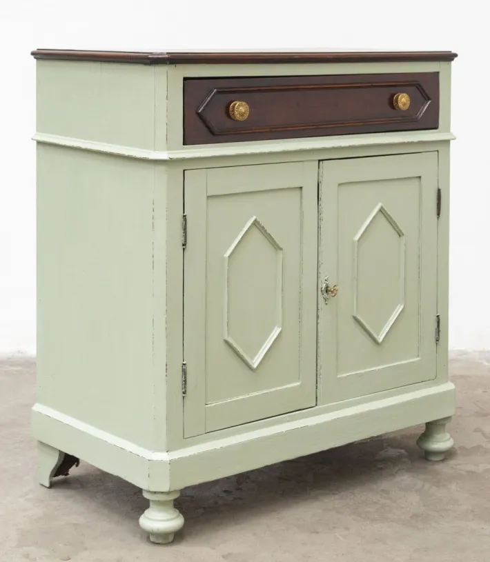 Pamono Antique Sideboard in Fir Wood, 1890s Online