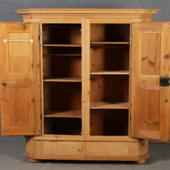 Pamono Antique Softwood Cabinet, 1820 Best