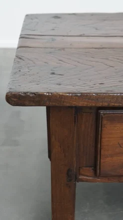 Pamono Antique Southern European Coffee Table with Drawers, 18th Century Hot