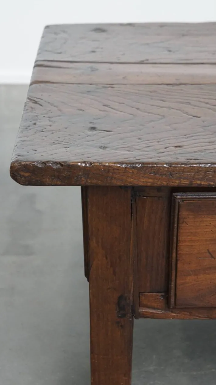 Pamono Antique Southern European Coffee Table with Drawers, 18th Century Hot