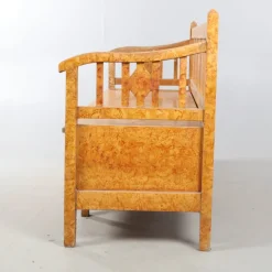 Pamono Antique Swedish Marbled Bench, 1890s Discount